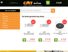 Tablet Screenshot of cmtonline.eu